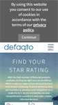 Mobile Screenshot of defaqto.com